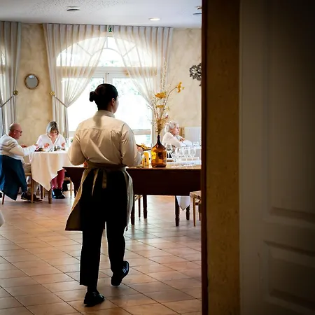 Logis & Restaurant Le Cheval Blanc Et Clovis מלון Vouillé