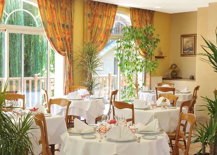 酒店 Logis & Restaurant Le Cheval Blanc Et Clovis